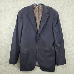 Suitsupply Men's Navy Blue Pure Wool Napoli Single Breasted Reda 1865 Sz 42